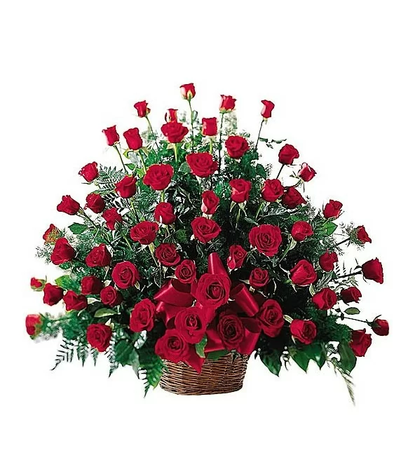 Canasta 60 Rosas
