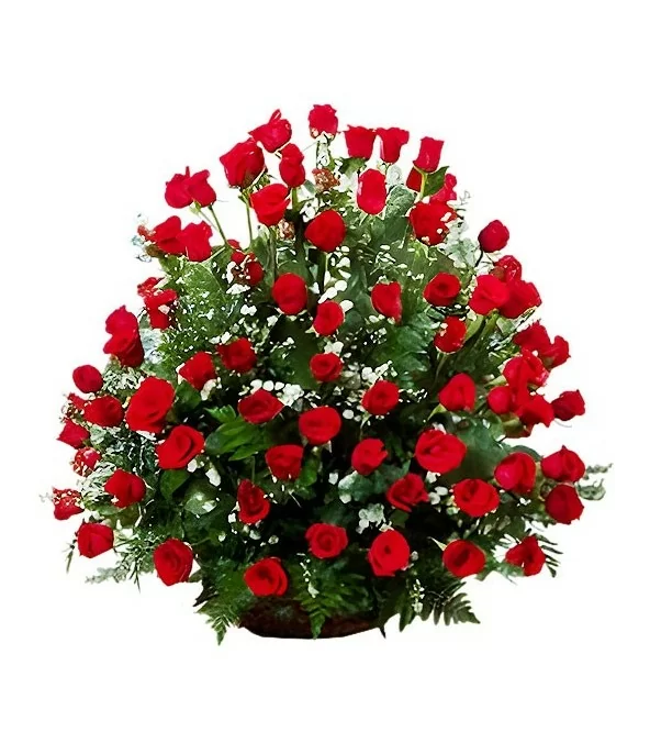 Canasta 100 Rosas