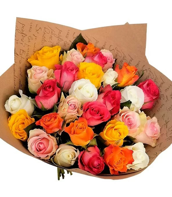 Ramo de 30 Rosas Surtidas