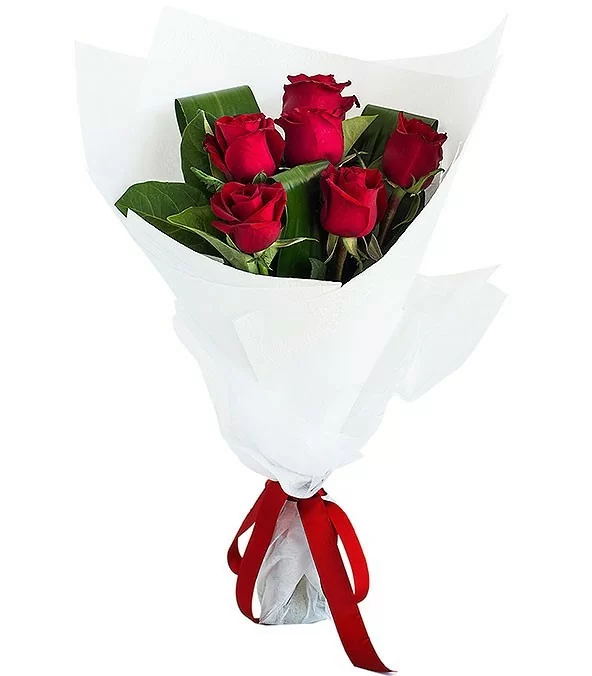 Ramo de 6 Rosas