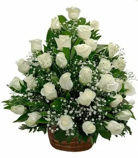 Canasta 36 Rosas
