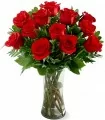 Florero de 12 Rosas