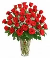 Florero de Vidrio 36 Rosas