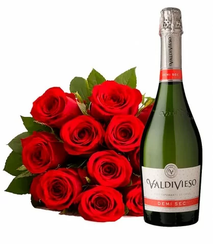 Rosas y Champagne